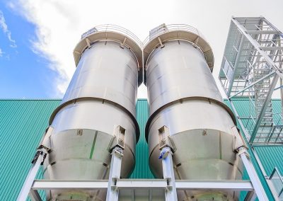 Industrie des matières en vrac - silo